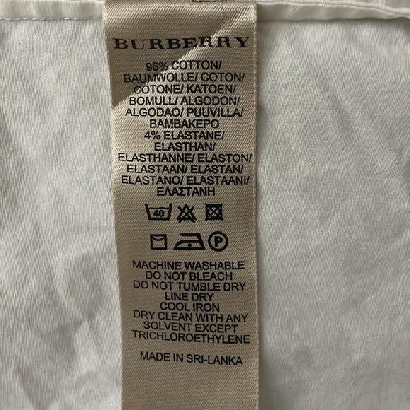 Burberry button down shirt - Picture 4 of 5